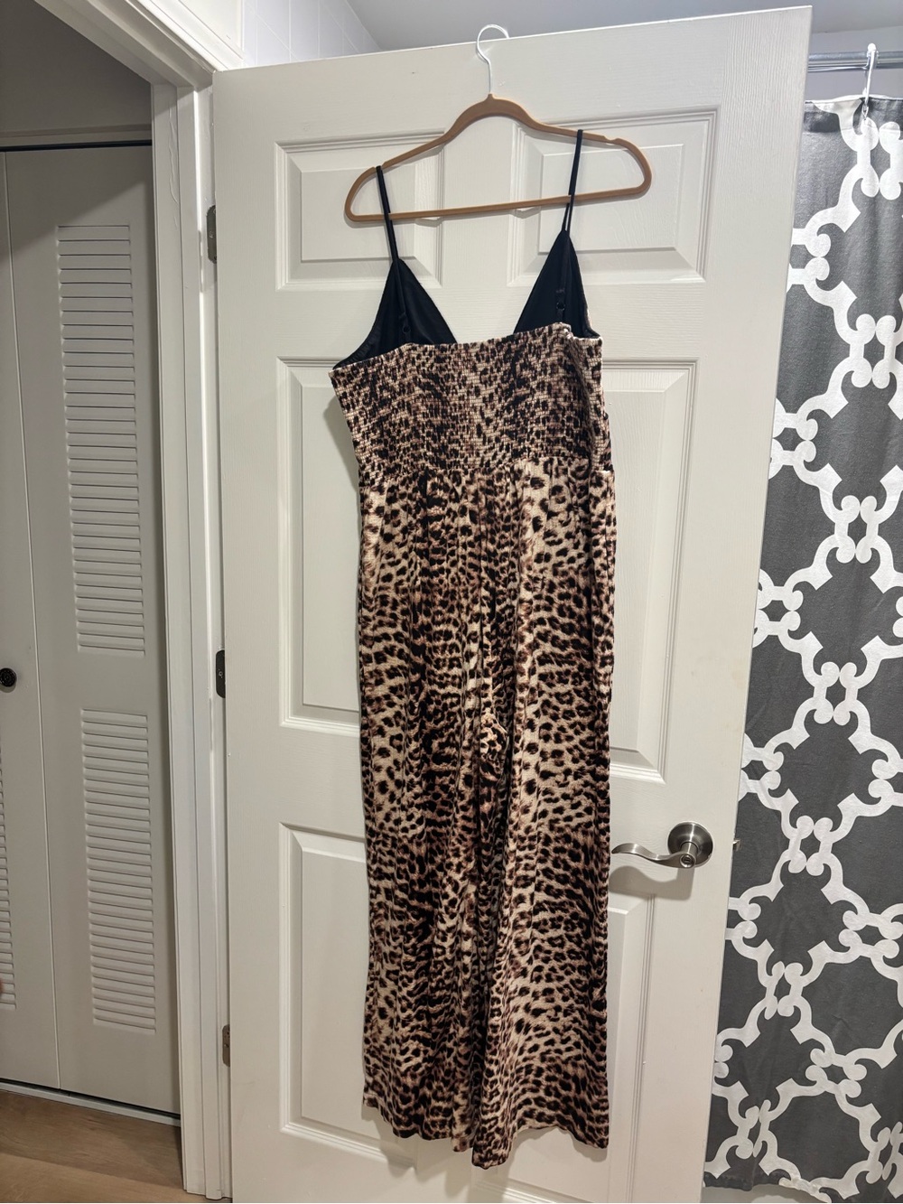 INC International Concepts Leopard Jumpsuit in Brown and Black XXL - Picture 6 of 6